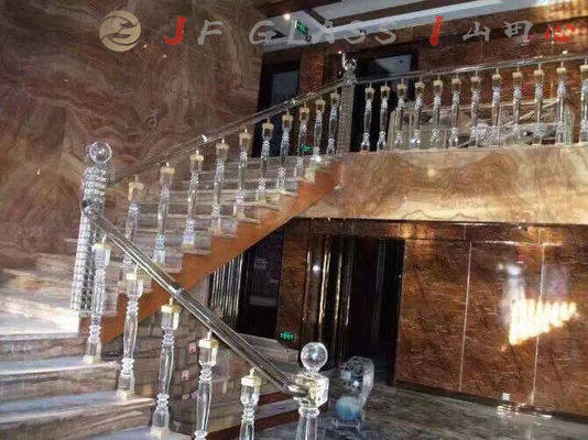 Balaustra brillante terapeutica K9 Crystal Glass Pillars