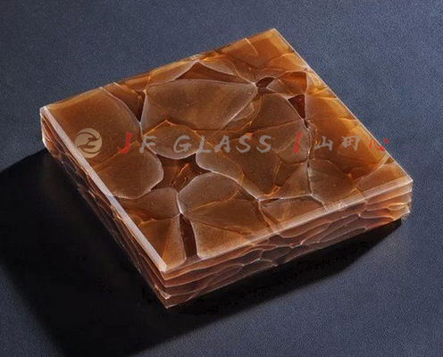 Non la radiazione ha messo i pannelli in unità smussati della finestra del blocco di vetro 12x12