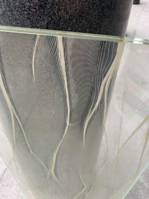 Nessun vetro laminato decorativo automatico della finestra 15mm Pvb delle bolle
