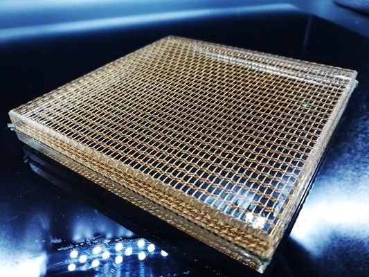 Nessun vetro laminato decorativo automatico della finestra 15mm Pvb delle bolle