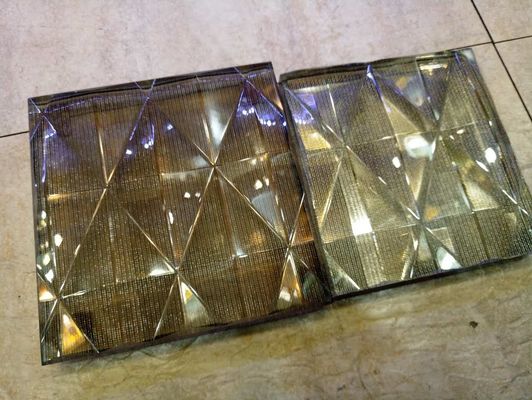 Anche la sabbia artistica di superficie di SGCC 300x300mm ha scolpito il vetro