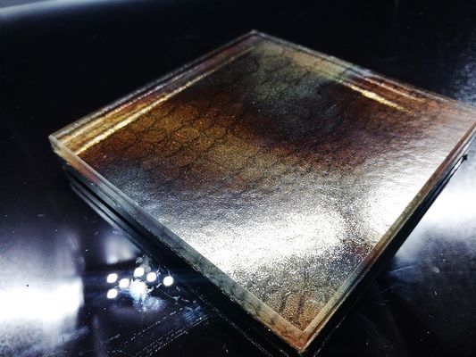 L'ambra resistente 6.5mm del rivestimento dell'abrasione ha laminato la rete metallica di vetro