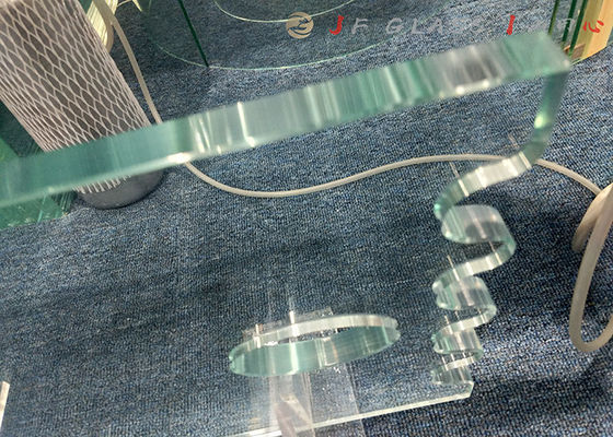 Pannelli di vetro standard di scultura 6mm accurati complessi
