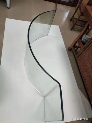 Resistente del carico temperato   precisione Bent Glass For Window di 6mm