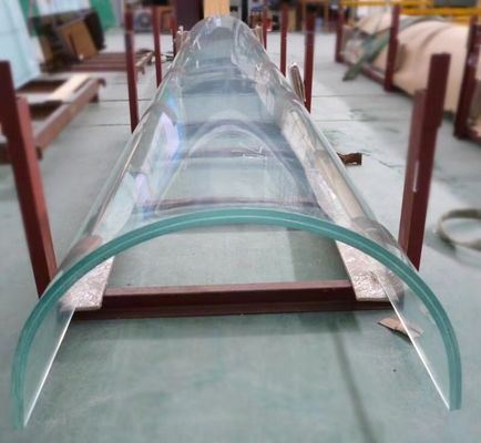 Resistente del carico temperato   precisione Bent Glass For Window di 6mm