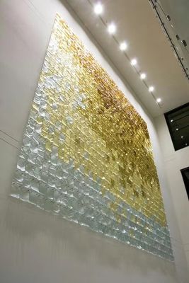 Vetro fuso decorativo di Kilnforming 1220x1830mm della finestra