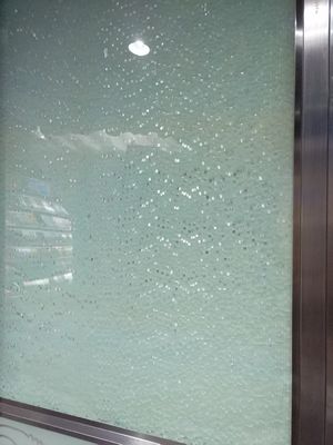 Mattoni solidi del blocchetto di vetro del cristallo 190X190mm 12mm con la struttura d'acciaio
