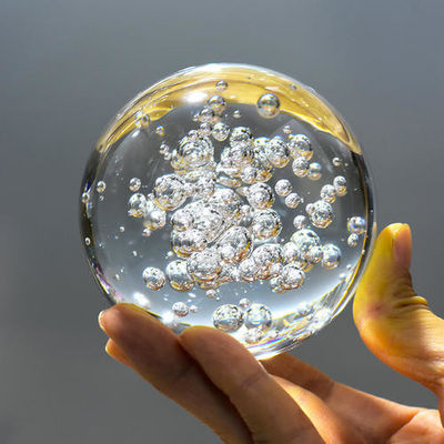 Palla di vetro della bolla della ciotola 15MM di fantasia del centro del regalo di nozze