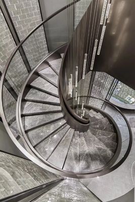 Vetro alla moda di Bent Curved Balustrade Irregular Shaped di calore