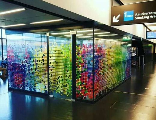 Il divisore variopinto Pvb del soffitto del tetto ha indurito il vetro laminato