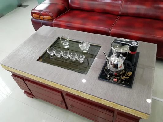 Grey Tabletop Toughened Multilayer Fabric ha laminato i pannelli di vetro