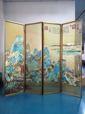 alzatina di vetro dello schermo 3D della pittura alla moda del murale 2440x1830mm