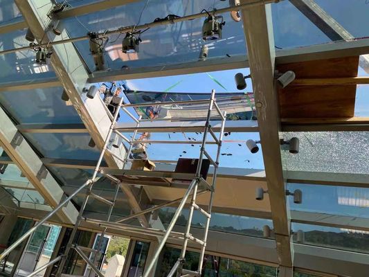 la doppia lastra di vetro di 6mm+9A+6mm ha isolato il vetro