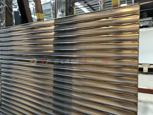 Brown variopinto ha laminato i pannelli di vetro standard di 19mm