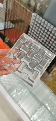 L'abitudine 3D del muro divisorio SGCC 12mm i pannelli di vetro tagliato