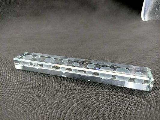 Accensione del vetro a incisione laser 12mm tridimensionale