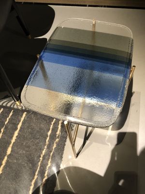 L'alzatina da tavolo 8mm ha fuso la parete di vetro Art Panels