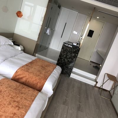 La mobilia 19mm resistente agli acidi dell'hotel ha colorato i pannelli di vetro