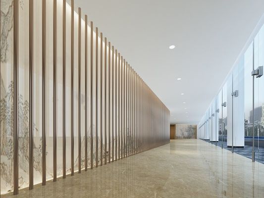 Vetro laminato decorativo 2-19mm traslucido della mobilia della porta