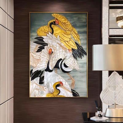 Pannello di vetro smaltato lustrato rivestito ceramico della decorazione con gli uccelli