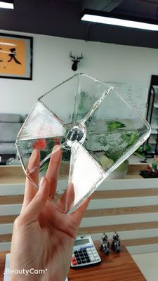 Alto giro Sapphire Borosilicate K9 Crystal Plate di chiarezza