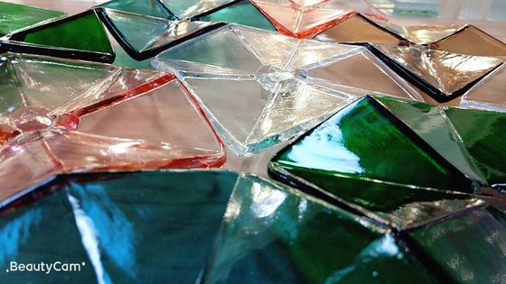 Alto giro Sapphire Borosilicate K9 Crystal Plate di chiarezza