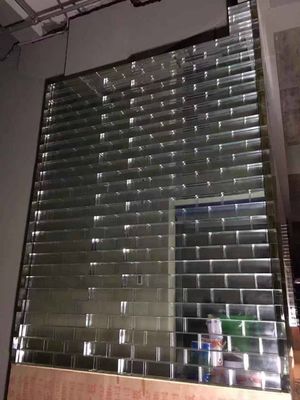 Mattonelle a 2 pollici del mattone di vetro trasparente della grata della parete del pavimento dell'isolamento termico