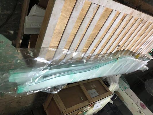 La divisione decorativa ha indurito il vetro di forma irregolare laminato