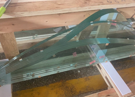 La divisione decorativa ha indurito il vetro di forma irregolare laminato