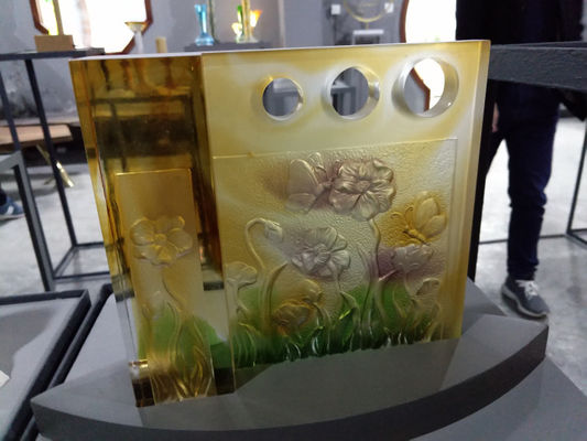 Candeliere minuscolo Liuli Crystal Art Glass della decorazione delle bolle