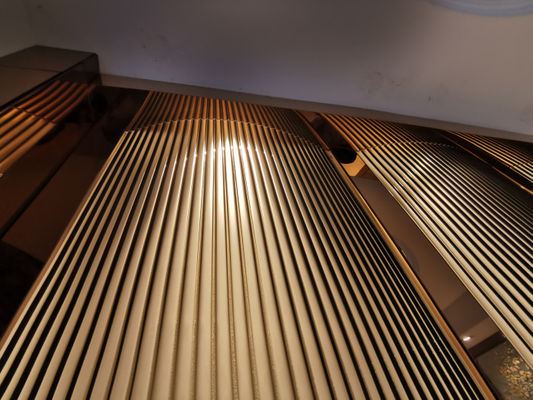 Vetro fuso decorativo retroilluminato dimensionale 1sqm della cabina 3