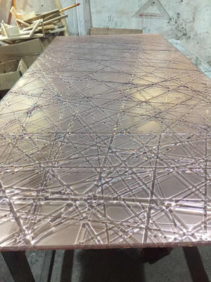 Vetro fuso decorativo della divisione ultra annullare 12mm dello schermo