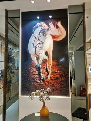 Il quadrato dell'ufficio ha indurito Art Panel di vetro fuso 10mm